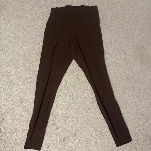 Pants - LuluLemon Brown High-Waisted Leggings
